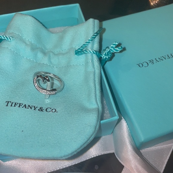 18W single loving heart ring 5.5 - Picture 6 of 6